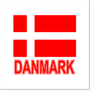 The Pride of Denmark (in Danish) - Danish National Flag Design Posters and Art